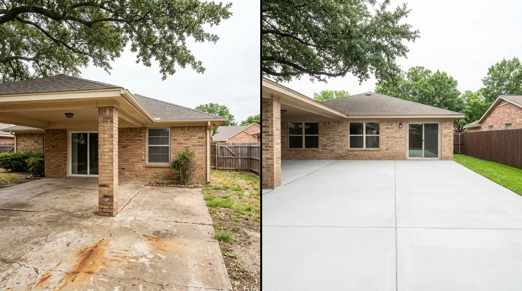 Result concrete in Plano - Plano Concrete