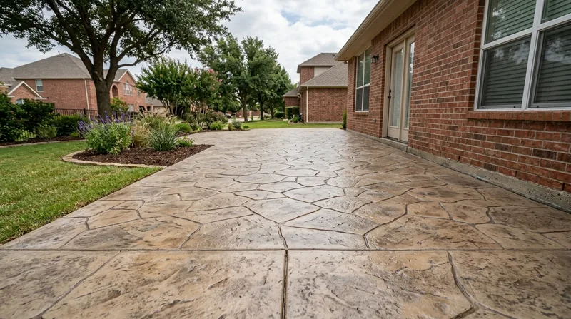 Stamped & Decorative Concrete Plano