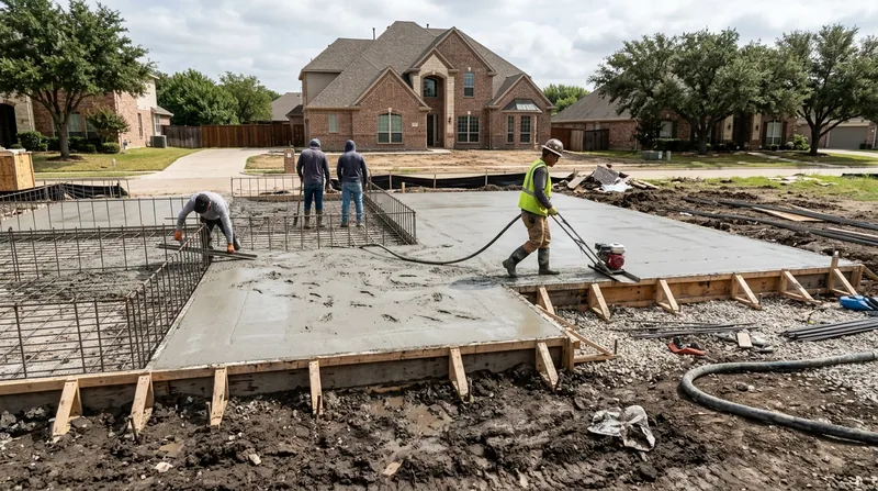 Concrete Slabs & Foundations Plano