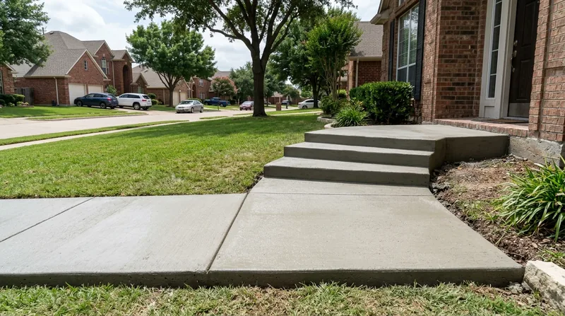Sidewalks, Walkways & Steps Plano